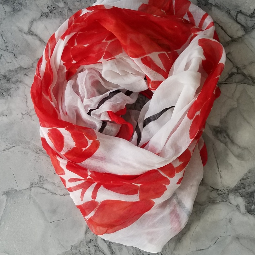 Lobster Print Scarf